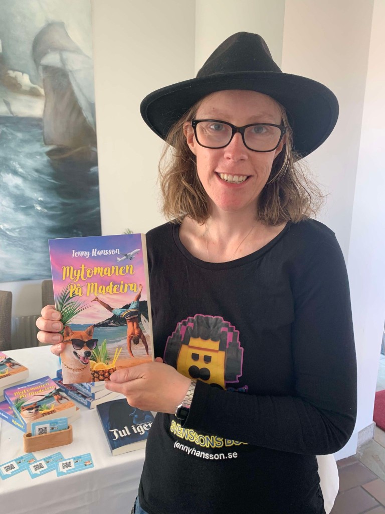 Jenny Hansson på Ölands bokmässa.