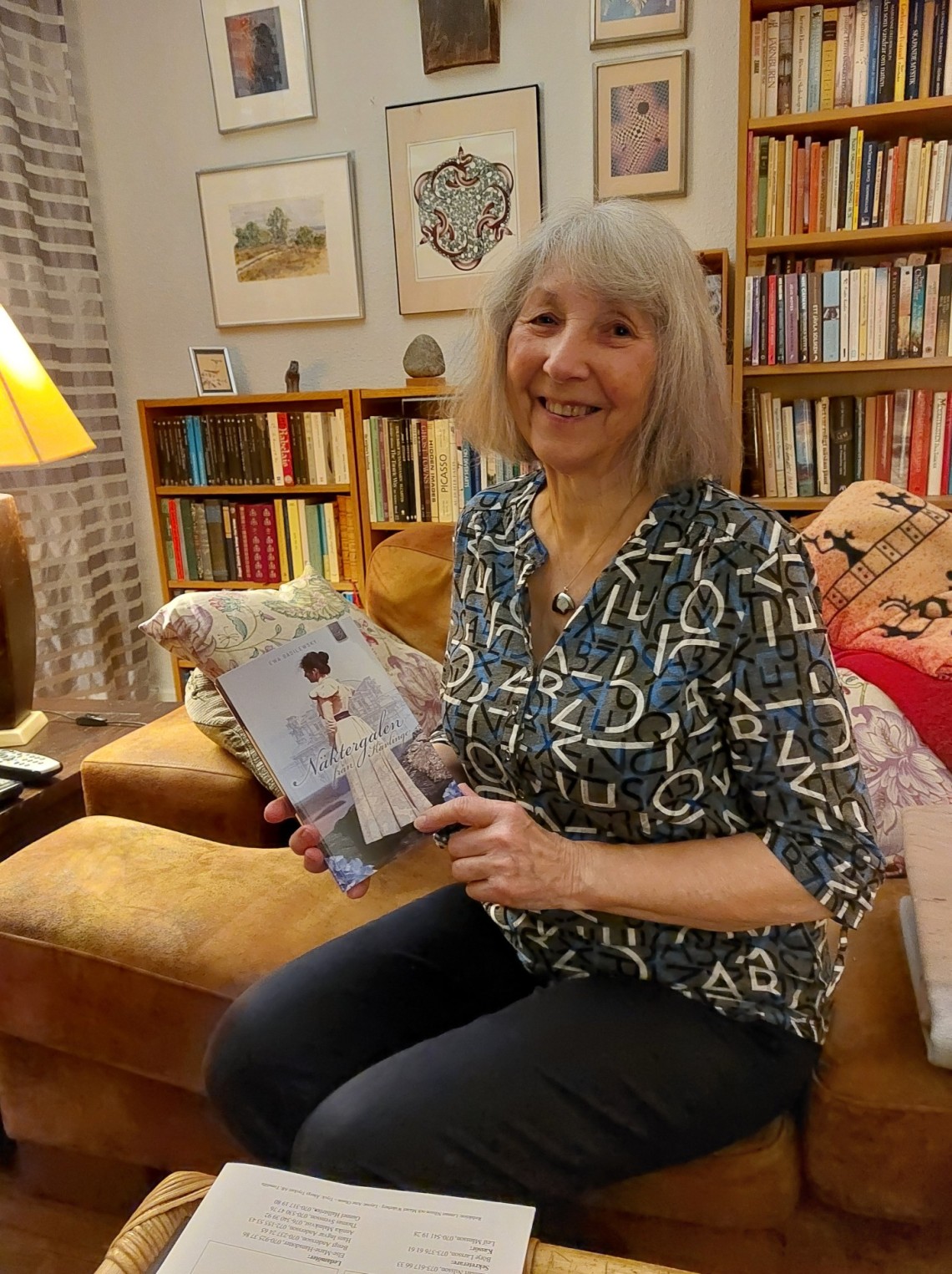 Ewa Basilewsky med Näktergalen från Kävlinge